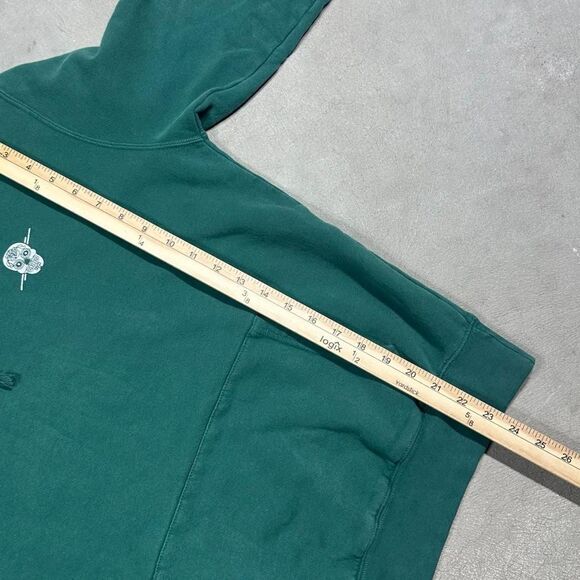 Suspicious Antwerp Skull Hype Playground Men's Green Hoodie - Picture 4 of 6